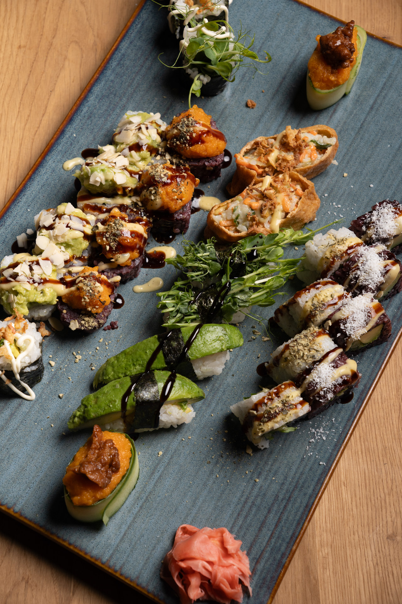 Sushi Platte – We Vegan